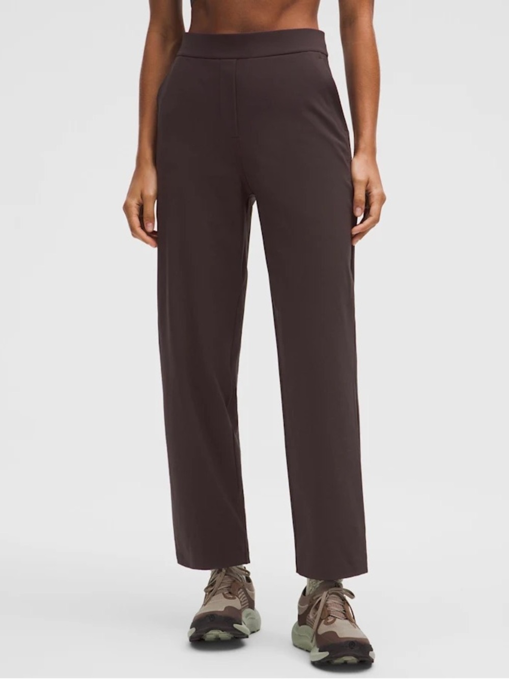 Lululemon Daydrift High Rise Tapered Trouser Brown Sz S